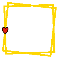 Square Frame Sticker by Dobrý anděl