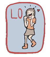 Logo Dancing Sticker