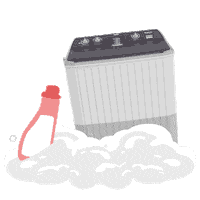 PanasonicHomeIndonesia washing machine panasonic mesin cuci mesin cuci panasonic Sticker