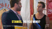 joey mcintyre were having a serious conversation here GIF by Pop TV