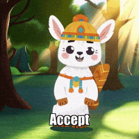Forest Accept GIF by Llamaozi