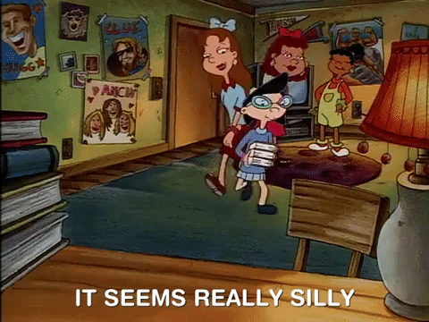 hey arnold nicksplat GIF