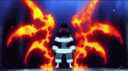 Ramses_Z7 anime fire force shinra shinra kusakabe GIF