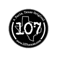 107texas beer paris texas 107 Sticker