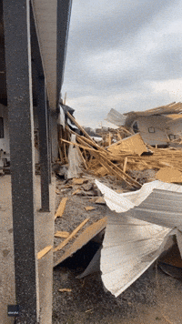 Landspout Tornado Destroys Newly Built Home