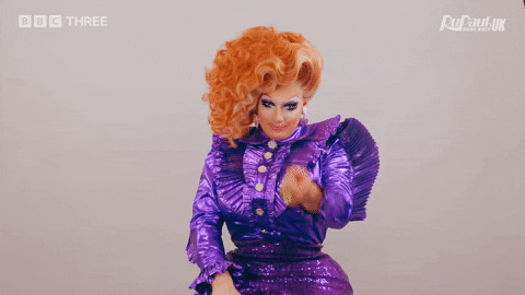 Come Here Drag Queen GIF by BBC Three