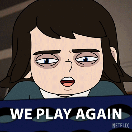 Connect Four Play Again GIF by NETFLIX