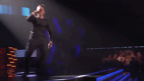 Stage Performer GIF by La Voix TVA