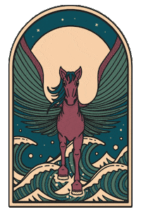 Illustration Stars Sticker by Dresage