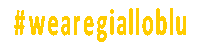 blu giallo Sticker by Rugby Parma FC 1931