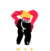 Girls Dancing Sticker by Clique Fitness