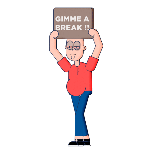 okttoro gif instagram man tired Sticker