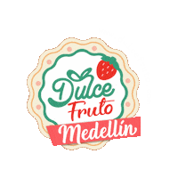 Dulcefruto aniversario cumpleanos medellin regalos Sticker
