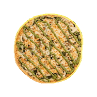 White Pizza Sticker by Fresh Brothers