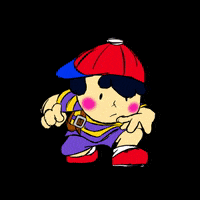 SketchyDoodles mother earthbound ness GIF