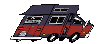 Ride Bus Sticker by Diez