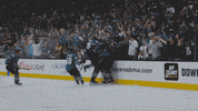 Celebrate National Hockey League GIF by San Jose Sharks