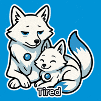 Tired Illustration GIF