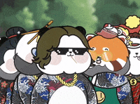 Gang Gang Panda GIF by Kanpai Pandas