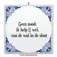 Nl Spreuk GIF by Tegelspreuken.nl