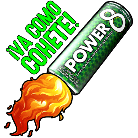 Power8 energy snap Energy drink chenoa Sticker
