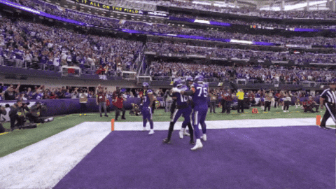 Celebration Mason GIF by Minnesota Vikings