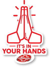 lifebuoyglobal do the lifebuoy its in your hands lifebuoysoap Sticker