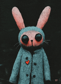 Halloween Rabbit GIF