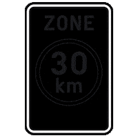 Wegen_en_Verkeer school snelheid awv wegen en verkeer Sticker