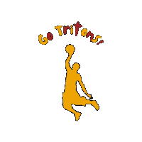 Basketball Triton Sticker by University of Missouri-St. Louis