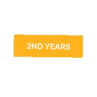 Second Year University Sticker