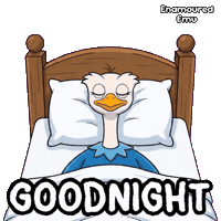 Good Night Sleeping Sticker by VeeFriends
