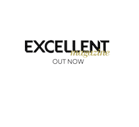 EXCELLENTmagazine excellent out now excellent magazine excellent wonen en leven Sticker
