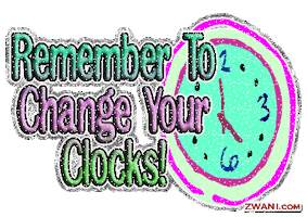 Clipart Daylight Savings Time 2015 Sticker