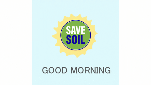 Good Morning Sun GIF by Save Soil