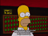 excited homer simpson GIF