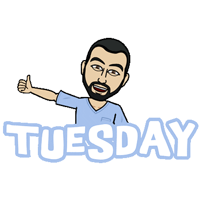 Tuesday Endohospital Sticker by Endobariatric
