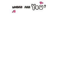 Where Are You Love Sticker by Kumo x World