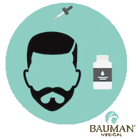 baumanmedical men male medical formula Sticker