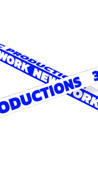 New Work Banner Sticker by 3C Productions