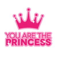 pink shine Sticker by YOU ARE THE PRINCESS
