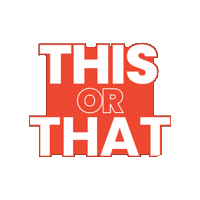 Thisorthat Sticker by PBN