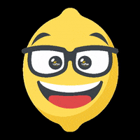 CitricosLaPaz fun glasses interesting lemon GIF