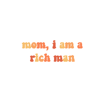 Rich Man Women Sticker