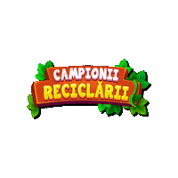 campioniireciclarii metal earth romania plastic Sticker