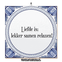 Wijsheid Ontspanning Sticker by Tegelspreuken.nl