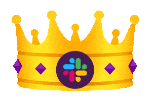 Queen Gold Sticker by Slack