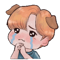 _arinnv baby puppy crying cry Sticker