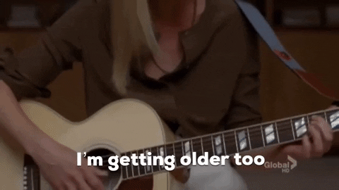 kawidman guitar singing glee gwyneth paltrow GIF