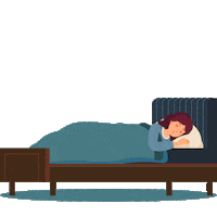 Sleep Well Dreaming Sticker by DelcorFurniture